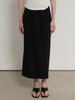 GENERALIDEA Minimal H-Line Long Skirt [Black] / Wbe1L13505
