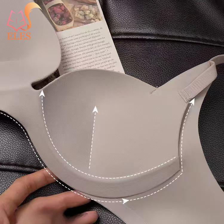 Women Thin Comfortable No-wire Bra To Collect Breasts and Prevent Sagging Seamless Bra Push-up Bra Underwear