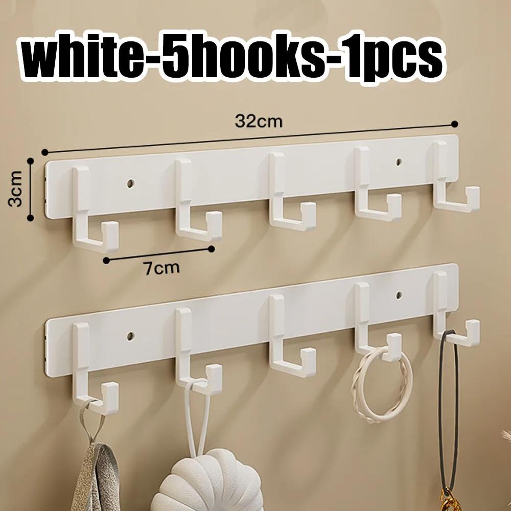 Clothes Hook Bathroom Towel Hanger Hook Wall Hook Adhesive Wall Hook No Punching Required Hanging Hooks Door Back Clothes Hook