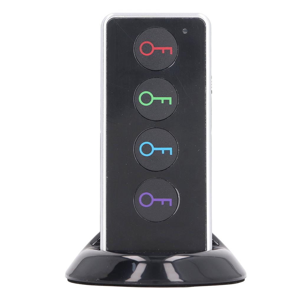 Key Finder 75‑80dB Tracking Device Item Locator Tag 30‑40m with 4pcs Receiver for Wallet