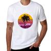 San Diego California Beach Design T-Shirt Man T Shirt Summer Graphic T Shirts for Man T-Shirt
