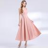 Chic Sleeveless Camisole Dress with Waist-Cinching Flared Skirt