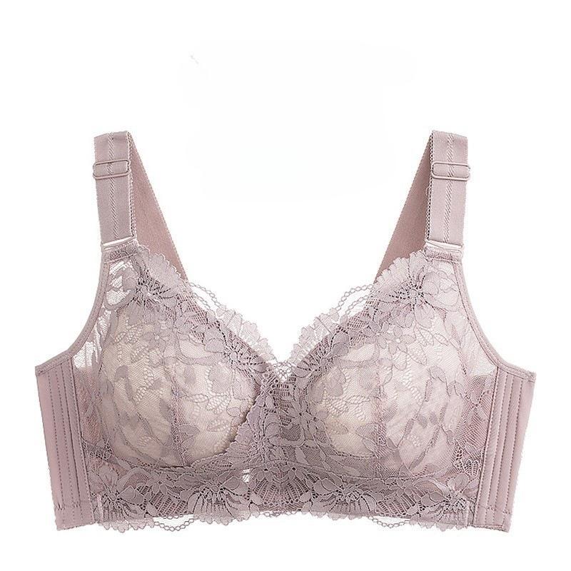 Full‑Coverage Minimizer Bra Anti‑Sag Side‑Fat Collection Lingerie for Large Bust Women