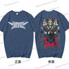 Hip Hop Band Babymetal T-shirts Men Harajuku Hip Hop Round Neck Tops Tees Japanese Style Babymetal Y2K Unisex Cotton Streetwear