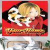Kenma Kozume Tapestry with Custom Name Wall Hanging Room Background Cloth Home Decor Beach Mat Yoga Mat Sofa Bed Sheet