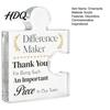 Personalized Puzzle Piece Decor Acrylic Shape Ornaments for Team Appreciation and Employee Recognition Transparent Meaningful Colleague Farewell