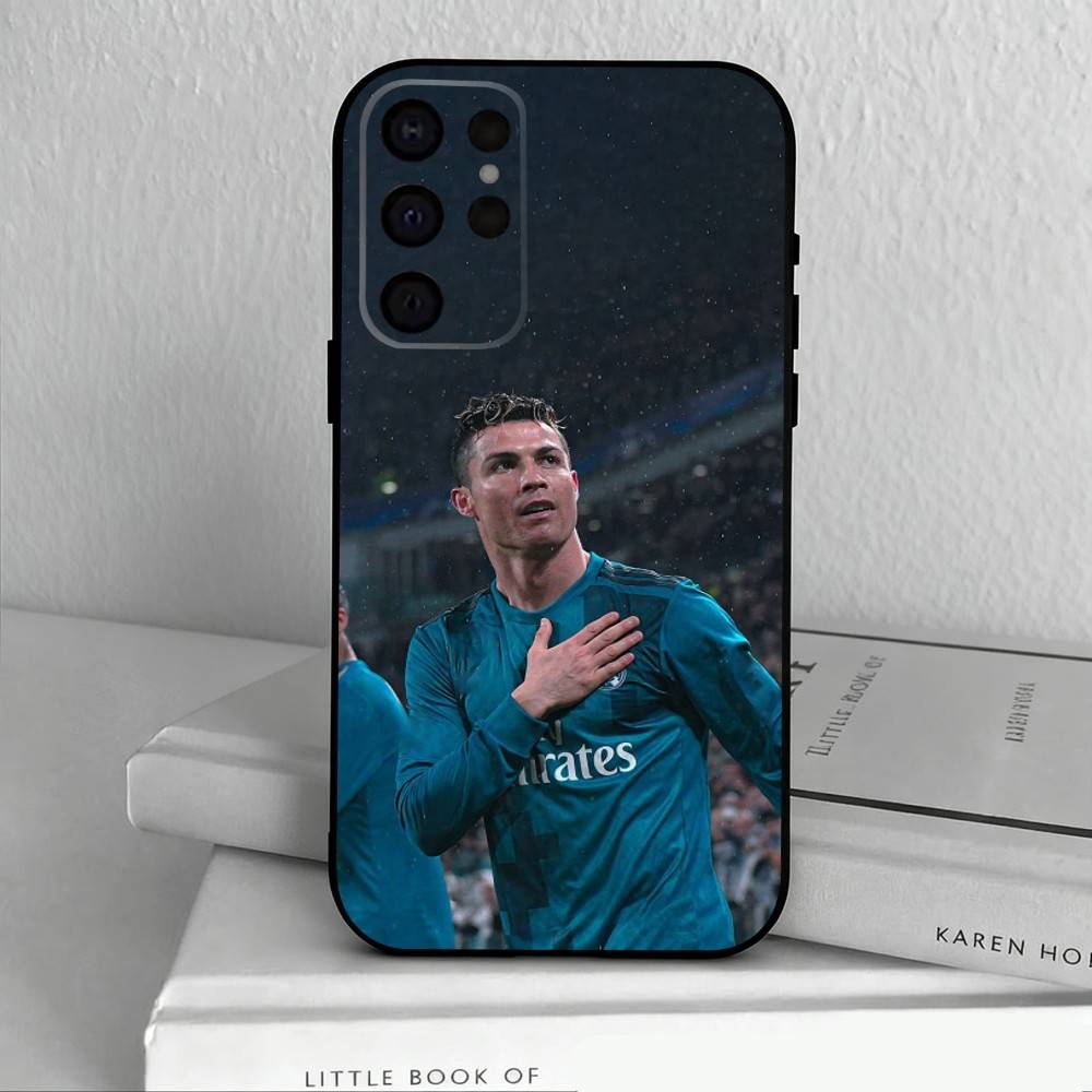 C-Cristiano-O R-Ronaldo-O Phone Case For Samsung S25,S24,S21,S22,S23,S30,Ultra,S20,Plus,Others Soft Black Cover