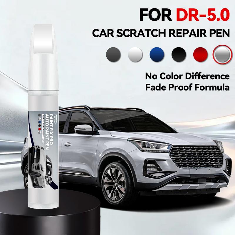 Car Paint Repair Pen Touch Up Scratch Remover DIY Auto Accessories White Grey Black Blue Red Silver For DR 5.0