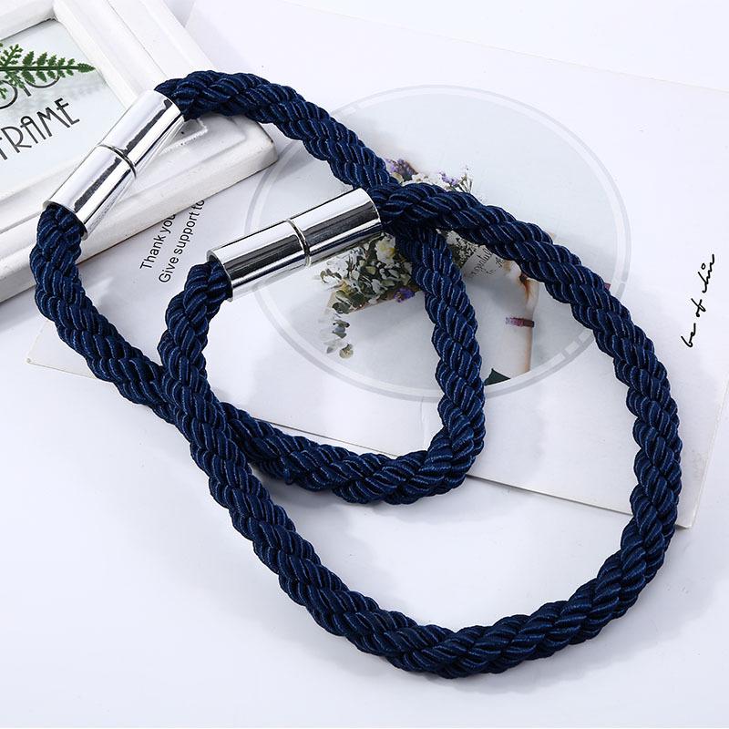 Pearl Magnetic Curtain Tieback Buckle - No-Punch Tie Rope Accessory