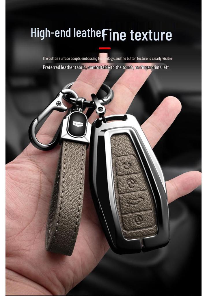 Geely Car Key Cover: Emgrand GS, Boyue, X3 Vision, X6, King Kong, X1, Borui High-End Shell