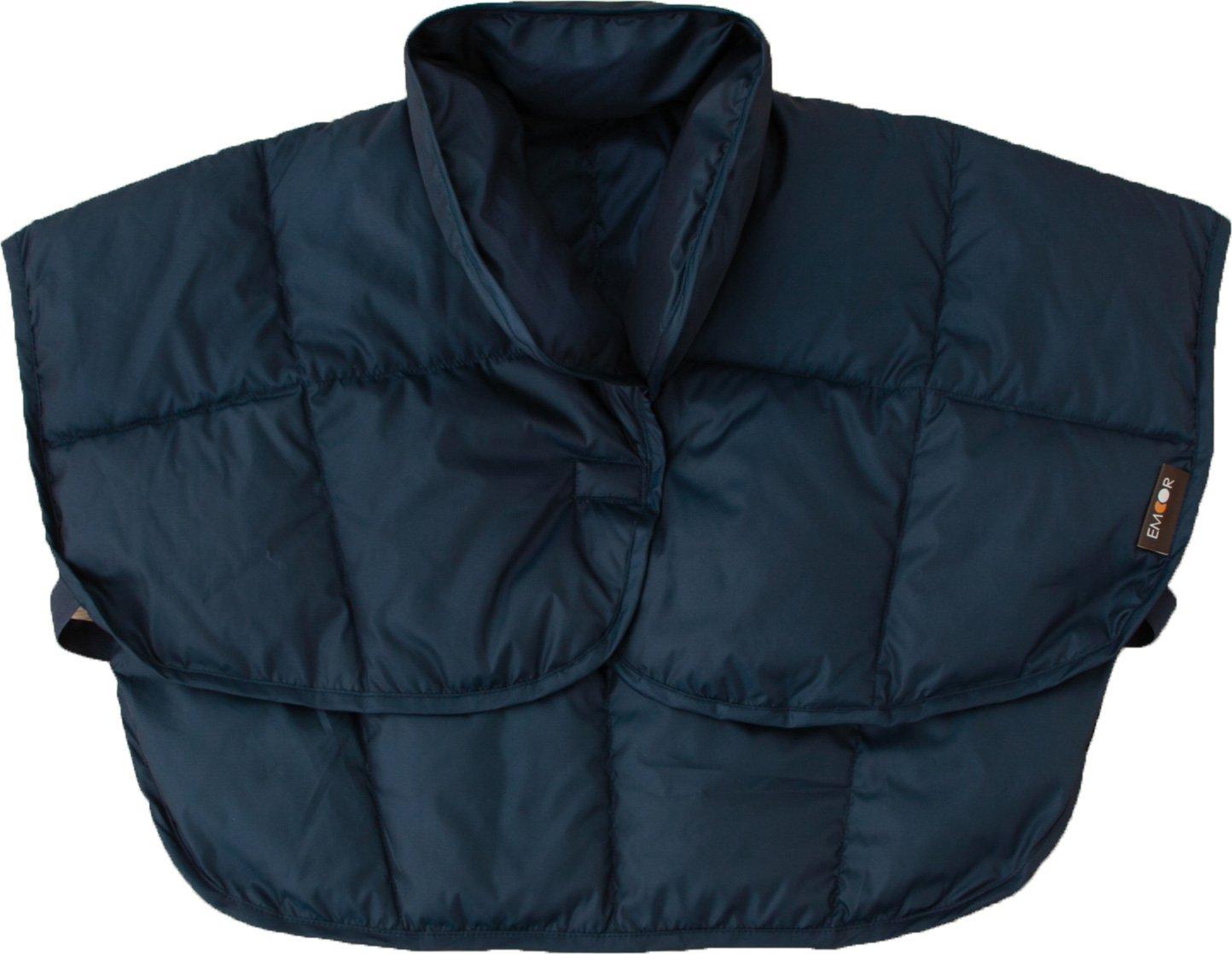 

EMOOR Стираемая пуховая накладка на плечо, Большая, Темно-синий