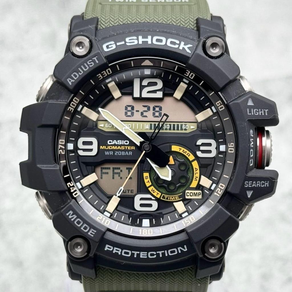 CASIO MUDMASTER Quartz Watch QZ / G-SHOCK GG-1000-1A3DR Analog-Digital Men's