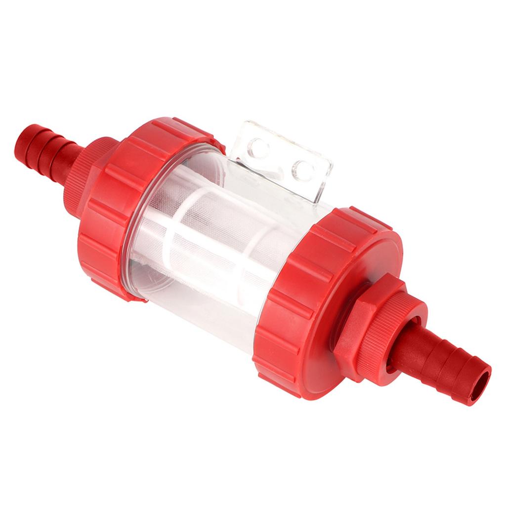 Swimming Pool V Clips, Garden Irrigation Pump Filter, Plastic Pump Filter for 1Celsius2 Hose Diameter, With Rod Connectors for Clean Rods