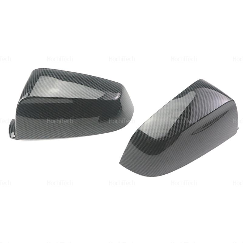 For BMW 5 6 7 Series F01 F02 F03 F04 F06 F07 F10 F11 Pre-Lci Carbon Fiber Car Side Door Rearview Side Balck Mirror Cover Caps