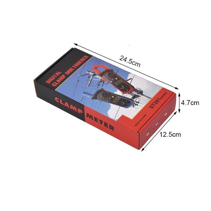 Digitální klešťový multimetr, 6000 číslic AC DC Ruční Měří Zkoušečka Napětí, Ampérmetr Zkoušečka Kapacity, Test Výkonu, Automobilová Zkoušečka Napětí, atd.