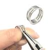 Edelstahl Sprengring Offen Schließend Fingerring Für Diy Mode Schmuckherstellung Werkzeug