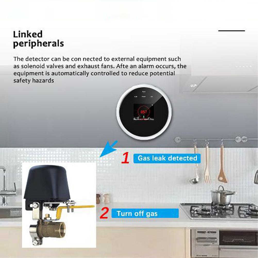 Wifi Natural Gas-Sensor Household Intelligent Combustible Gas-Alarm Detector Gas- Age Sensor Compatible with      Assistant