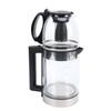 Electric Turkish Tea Maker 2000W Borosilicate Glass Tea Kettle Stainless Steel Infuser 2L Kettle 0.8L Teapot Capacity