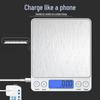 YEANTEEN High-Precision Kitchen & Jewelry Digital Scale