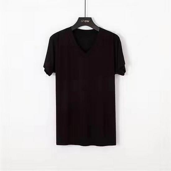 Herren Slim Fit Weißes Kurzarm-T-Shirt für Sommer-Arbeitskleidung & Fitness