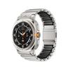 Win-Win Metal Titanium Silicone Magnetic Clasp Sweatproof Breathable Watch Bands Compatible with Galaxy Watch Ultra 47mm
