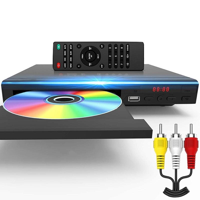 Disc-Player für Disc-Player NTSC USB-Eingang Fernbedienung Unterstützung für Heimkino Karaoke Musikzubehör
