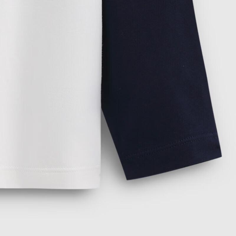 GAP Boys' Logo Print Colorblock Raglan Long Sleeve T-Shirt