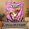 Custom Name Personalized PAW Patrol Print Blanket, Home Decor, Bedroom, Sofa, Camping, Couch, Gifts for Birthday Christmas