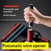 2-in-1 Luftpumpe Weinöffner Tragbar Stiftform ABS-Kunststoff Stift Luftdruck Rotwein Korkenzieher Küchenwerkzeuge Zubehör