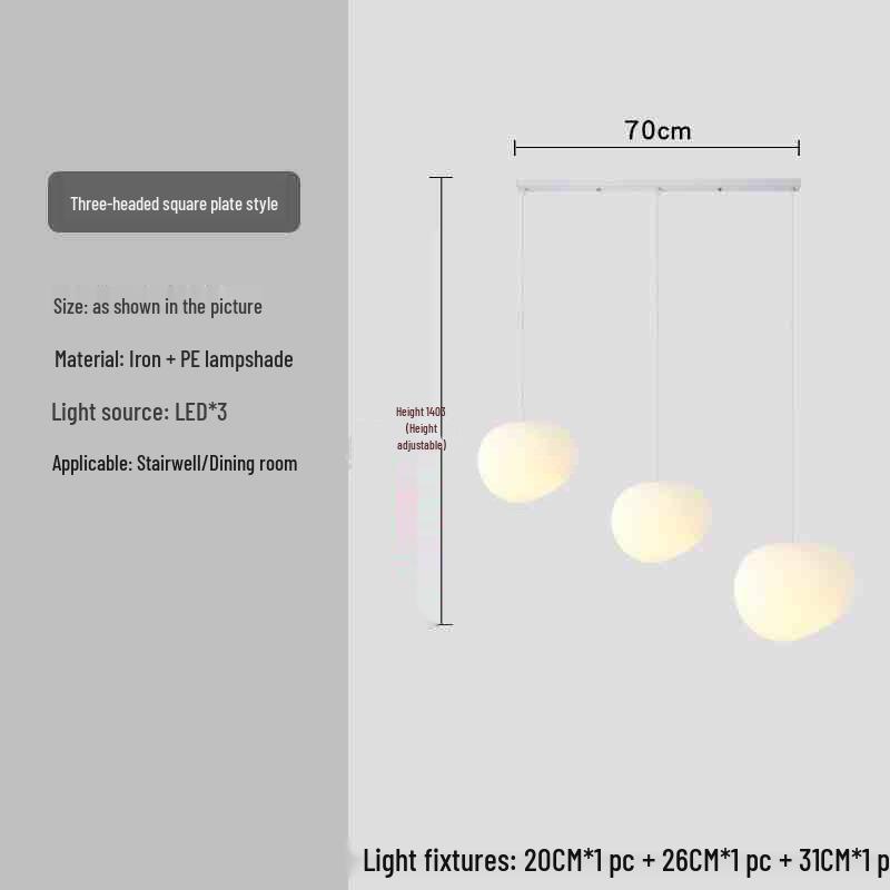 Milky White Round Pendant Lamp for Nail Salons, Cafes, Children's Clothing Stores, and Weddings