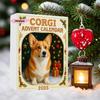 Coigi 2026 Advent Calendar 24 Days Countdown Dog-Themed Christmas Decoration Set with Cute Corgi Mini Ornaments for Home Decor