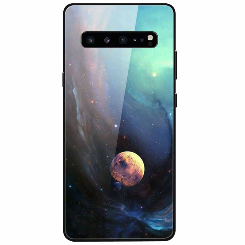 Tempered Glass Case For Samsung S10 / S 10 Plus / S10e Cover Luxury Hard Back Covers for Samsung Galaxy S10Plus S 10e Coque Cool