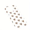 Khaki Colored Heart-shaped Large Hole Phone Case Suitable for iPhone 17 16 15 14 13 12 11 Pro/Max/Plus Anti Drop and Shockproof