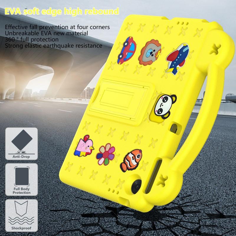 Kids Tablet Case Lenovo Tab TB311 TB310 K11 10.1 Inch Full Coverage Shockproof Soft Shell With Stand Handheld Grip