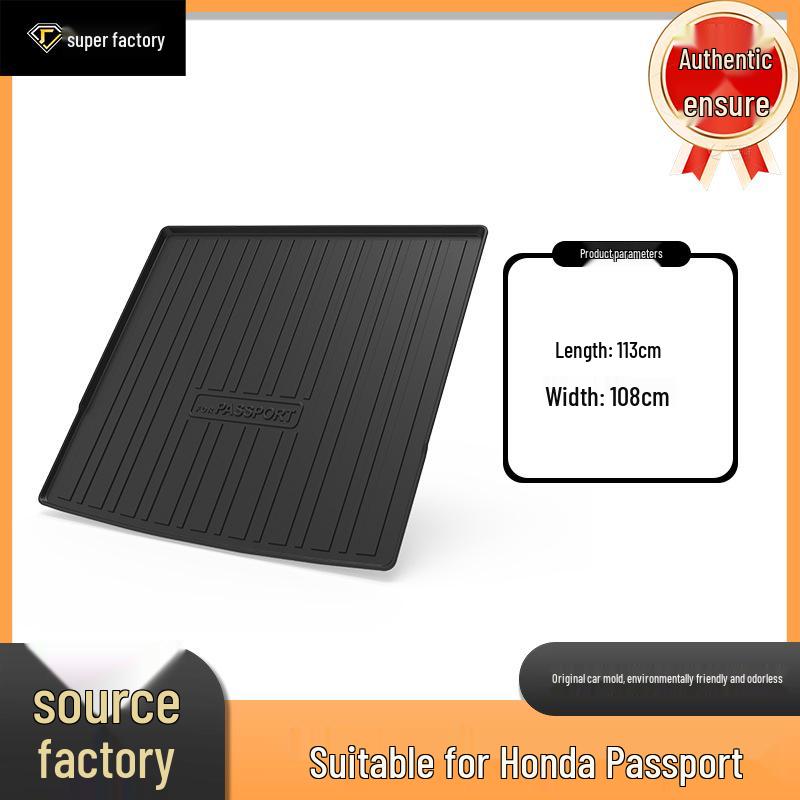 2026 Honda Passport Waterproof & Wear-Resistant Trunk Mat