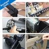 Multifunctional Reversible Mini Socket Set Allen 28-in-1 72-Tooth Ratchet Wrench and Screwdriver Set for Tight Spaces, Machinery, and Home Repairs