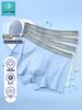 Teen Boys Antibacterial Ice Silk Boxer Briefs - Junior and High School, Plus Size Shorts