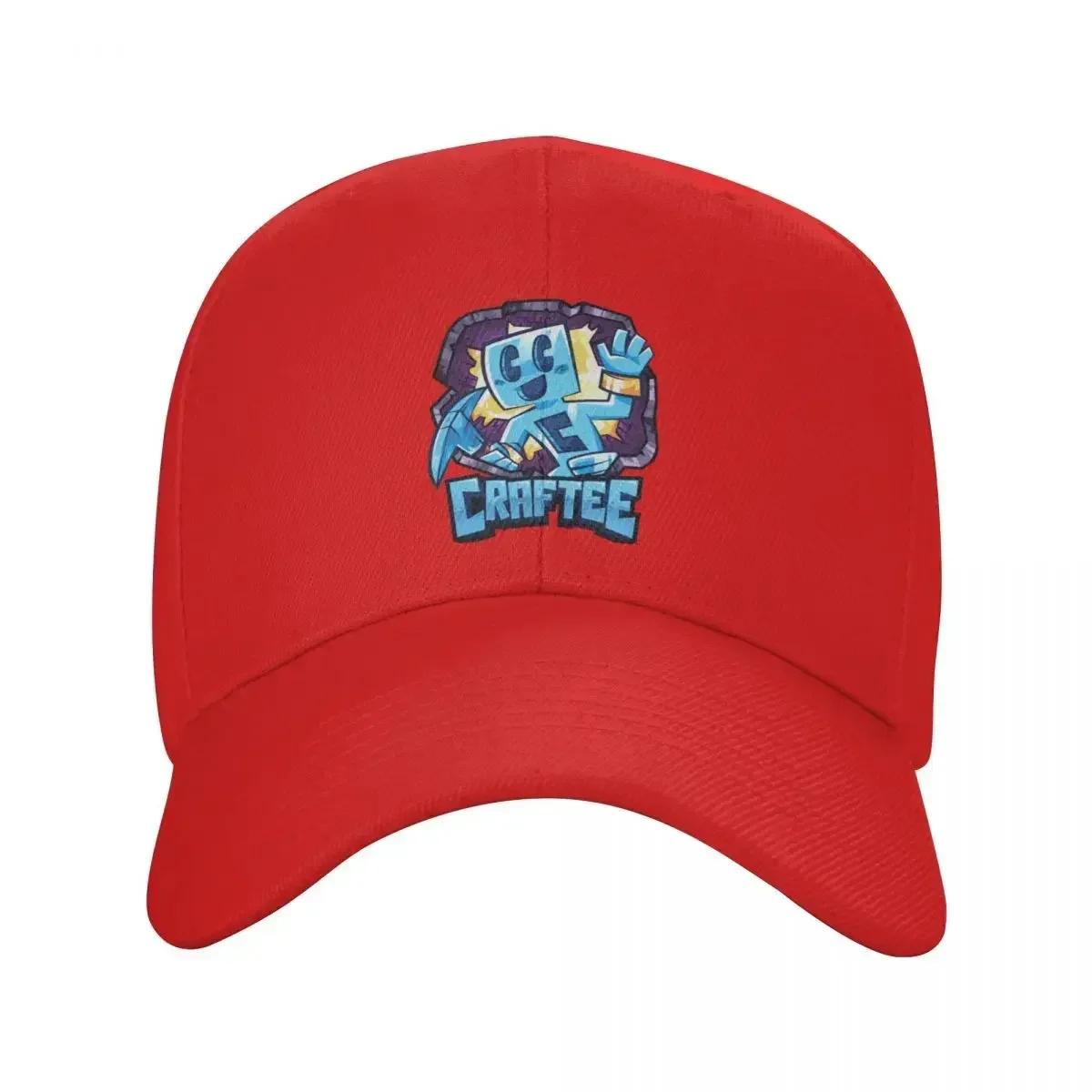 craftee gamer Baseball Cap Cosplay black Beach Bag luxury Women cap Womens Beach Visor Unisexs