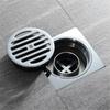 11.3*11.3cm Brass Chrome Finished Round Floor Drain Cover Shower Waste Drainer Grate Floor Drain