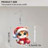 Christmas Gift-Animals Collection Acrylic Women's Fashionable Drop Earrings, Cute Cat & Dog Shape Designed Earrings for Women's Daily Wear