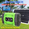 8000W Solární systémový kit 12V na AC 220V/110V Měnič +600W Solární panel +100A Regulátor, Vhodné pro nabíjení obytných vozů, Aut, Notebooků