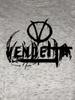 Retro 90s Vendetta Band T-Shirt Men's Metal Rock Band Vendetta Long Sleeve