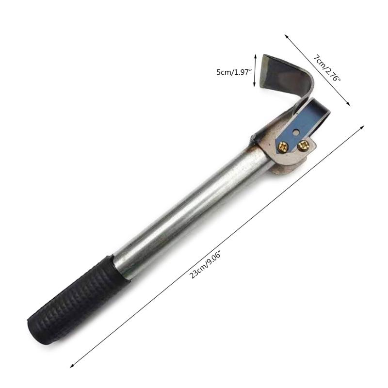 Hand Weeder Tool Bark Peeler Stripper Weed Shoveling Iron Scraper Gardening Grafting Repairing for Weeding Peeling