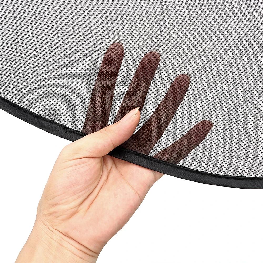 44*36cm Abdeckungen für Fenster Car-Styling Autovorhänge Sonnenschutz Blocker Saugnapf UV Netz Sonnenblenden Visier Autozubehör Universal