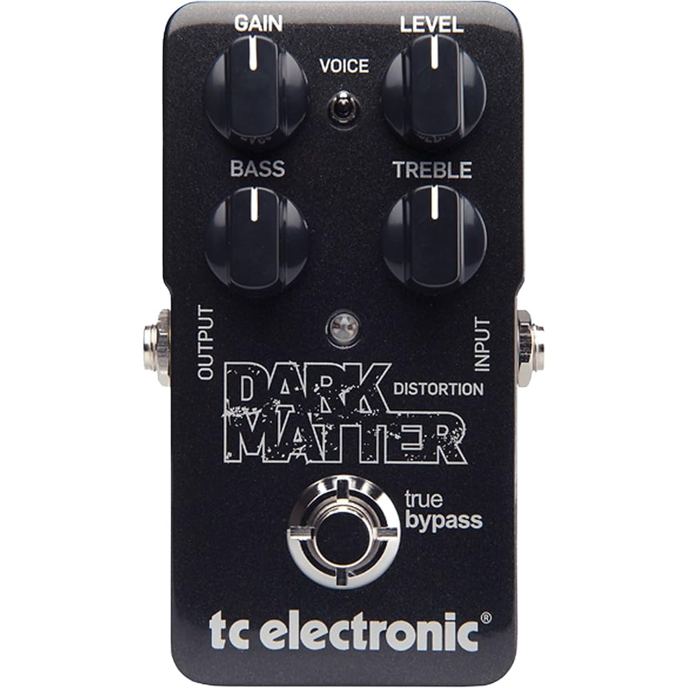 TC Electronic Analog Distortion Pedal - Guitar Effects Pedal - Analog Circuit Design - Wide Gain Range - Active EQ - VOICE Switch for Bass Tone Adjust