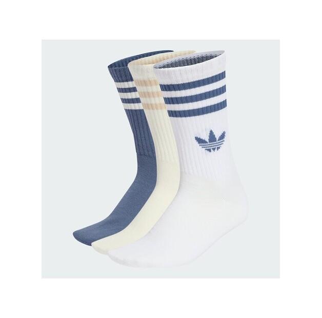 Носки длинные adidas 3-Stripes Crew Socks 3 Pairs EU 40_42