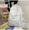 Schoolbag New Japanese Large Capacity Casual Student Backpack Sweet and High Value Junior High School Student Lightweight Versatile Backpack
