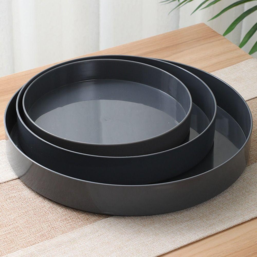 Large Flower Container Round Plastic Flower Tray Durable Flower Arrangement Tray  Garden Courtyard