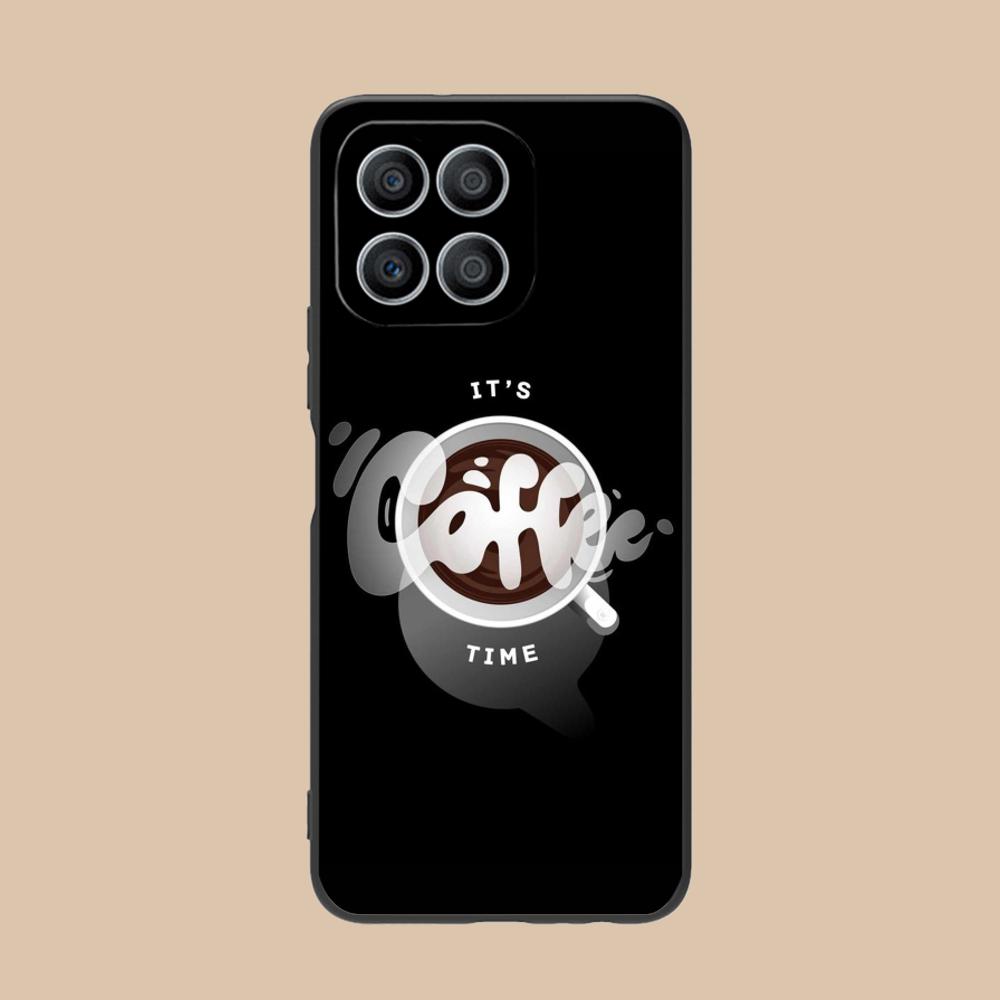 Kaffeebohnen Mattes TPU Handyhülle für Honor 90 80 70 60 50 30 20 10 9 8 7 Pro S SE Lite 5G Bunte Druckabdeckung