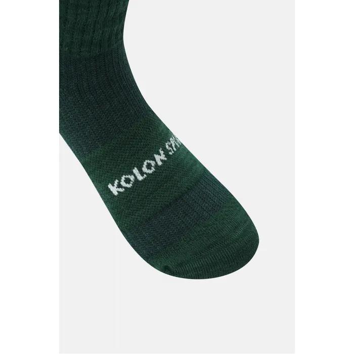 Unisex Hiking Compression Crew Socks QELAX26111DGR